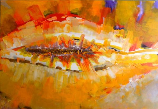 woman 2, acrylic, 100 x 70 cm, 2011