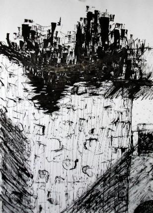 "nature 4",  ink,  A3