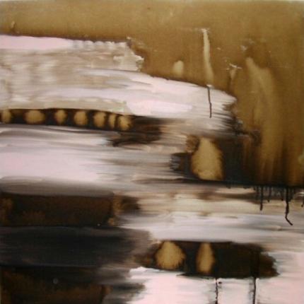 "A.D. cycle 1",  2003,  acrylic + sepia,  60 x 60 cm