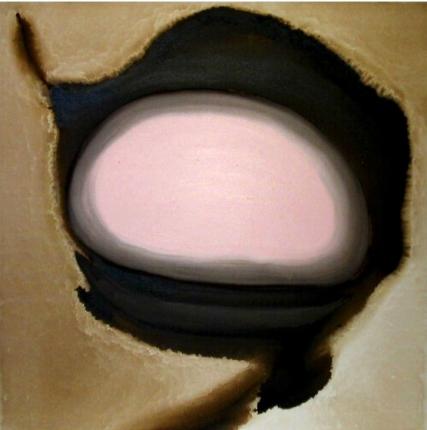 "A.D.cycle 2",  2003,  acrylic + sepia,  60 x 60 cm