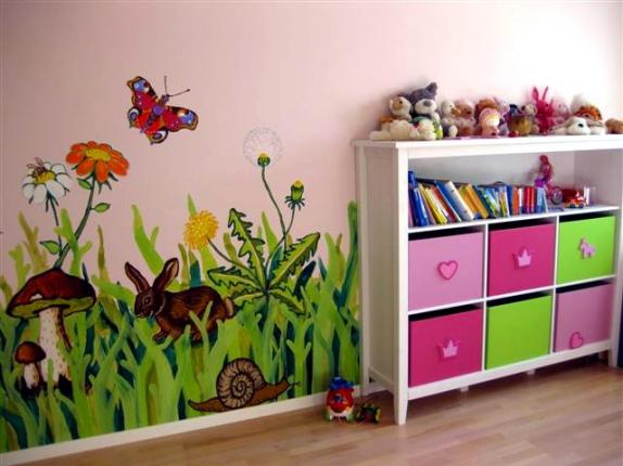 kidsroom, wall painting, 2010
