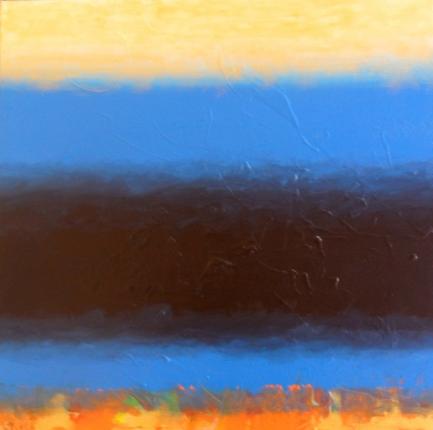 blue 1, acrylic, 60 x 60 cm, 2011